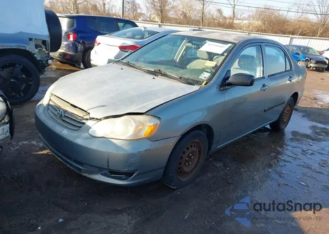 2004 Toyota Corolla Ce z USA, uszkodzony, nr VIN JTDBR32EX42027225